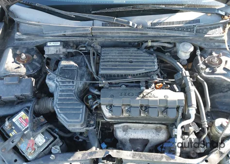 2005 Honda Civic Lx z USA, uszkodzony, nr VIN 1HGEM22525L009191